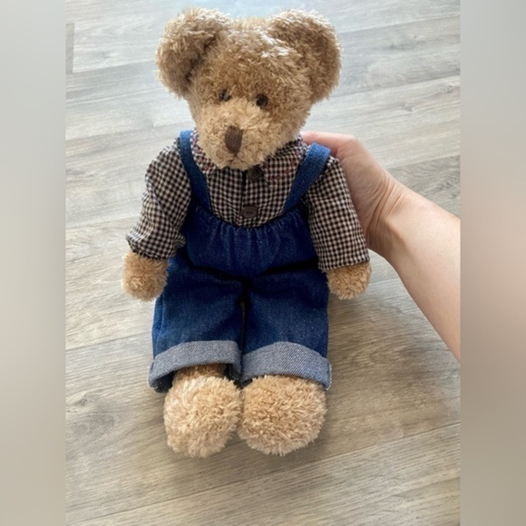 3/55$‎ Russ Teddy Bear malleable legs & arms beige colour collectibles - Picture 6 of 16